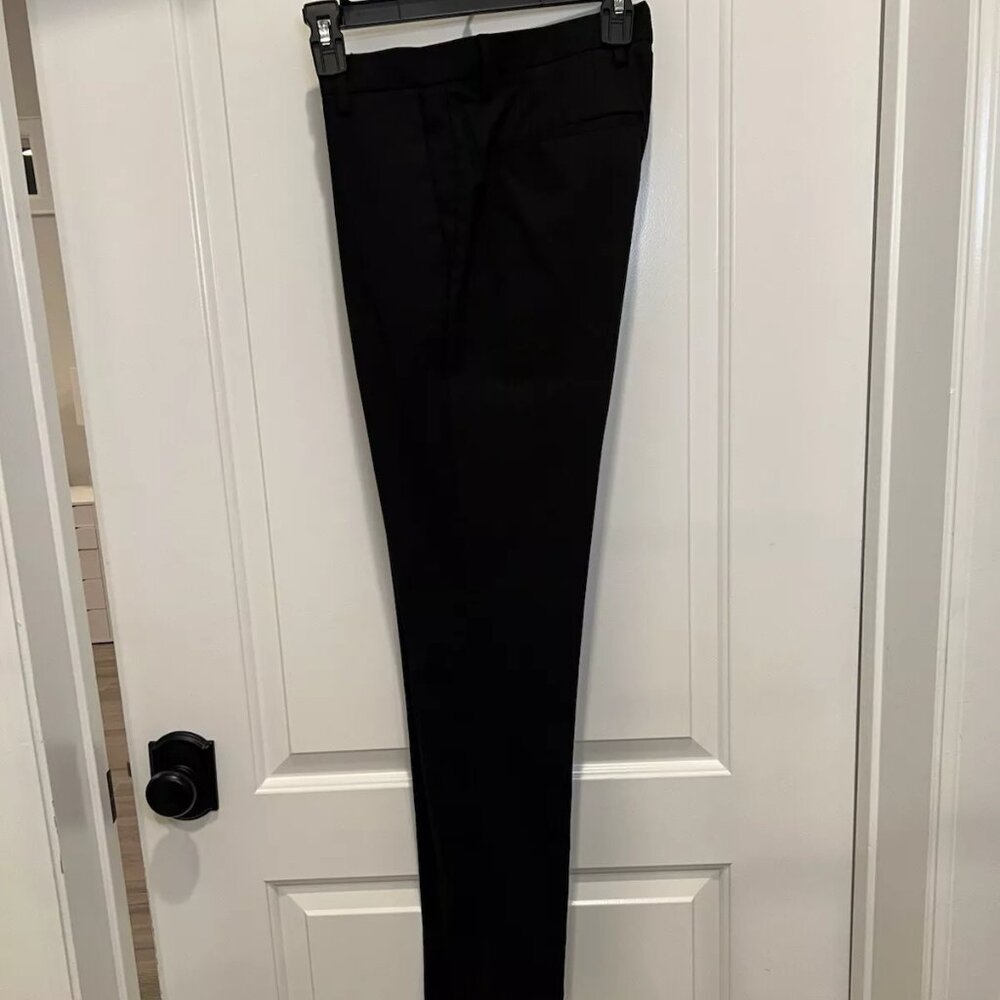 TOPMAN - Mens Skinny Fit Trousers Dress Pants - 30R - Black